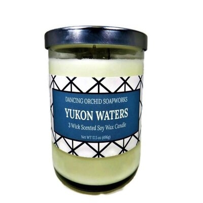 Soy Wax Yukon Waters Scented Jar Candle - Image 0