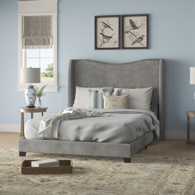 Hudson Oaks Upholstered Low Profile Standard Bed - Image 0