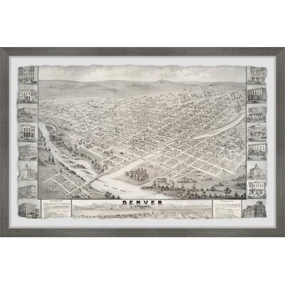 'Must See in Denver' - Picture Frame Print on Paper - Image 0