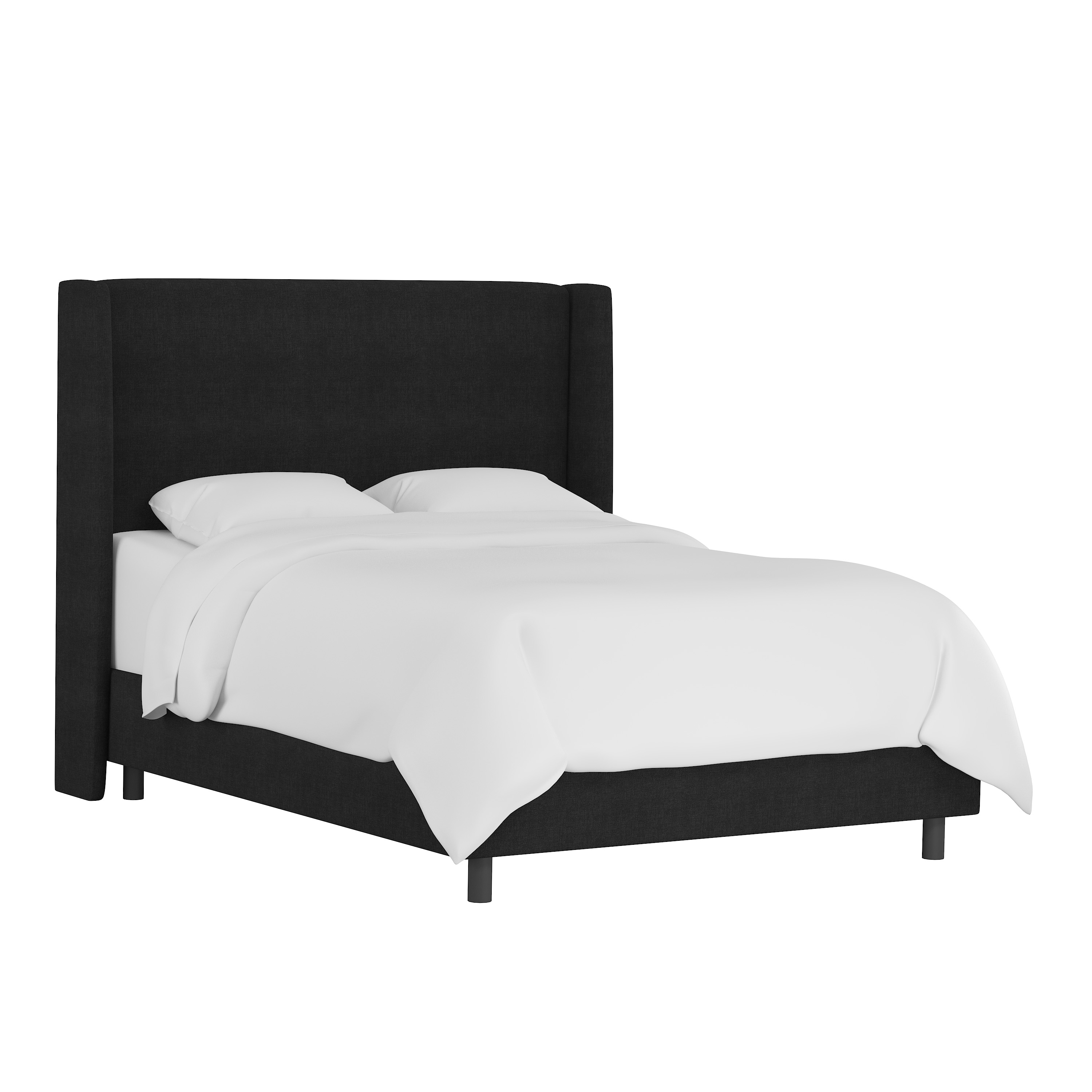 King Lawrence Wingback Bed - Image 0