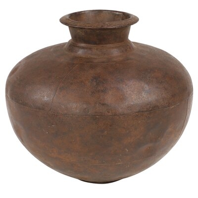 Brown 10'' Wood Table Vase - Image 0