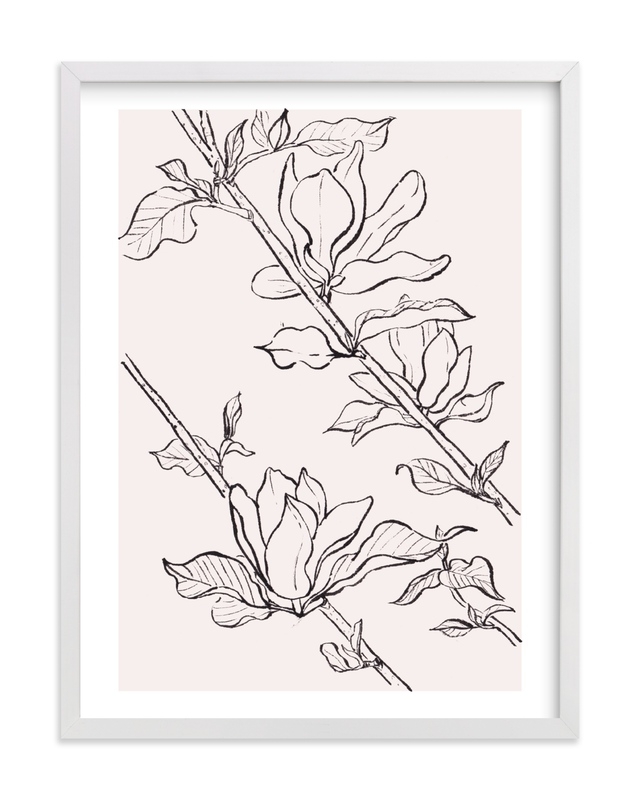 Magnolia Study Limited Edition Fine Art Print 1 - Image 0