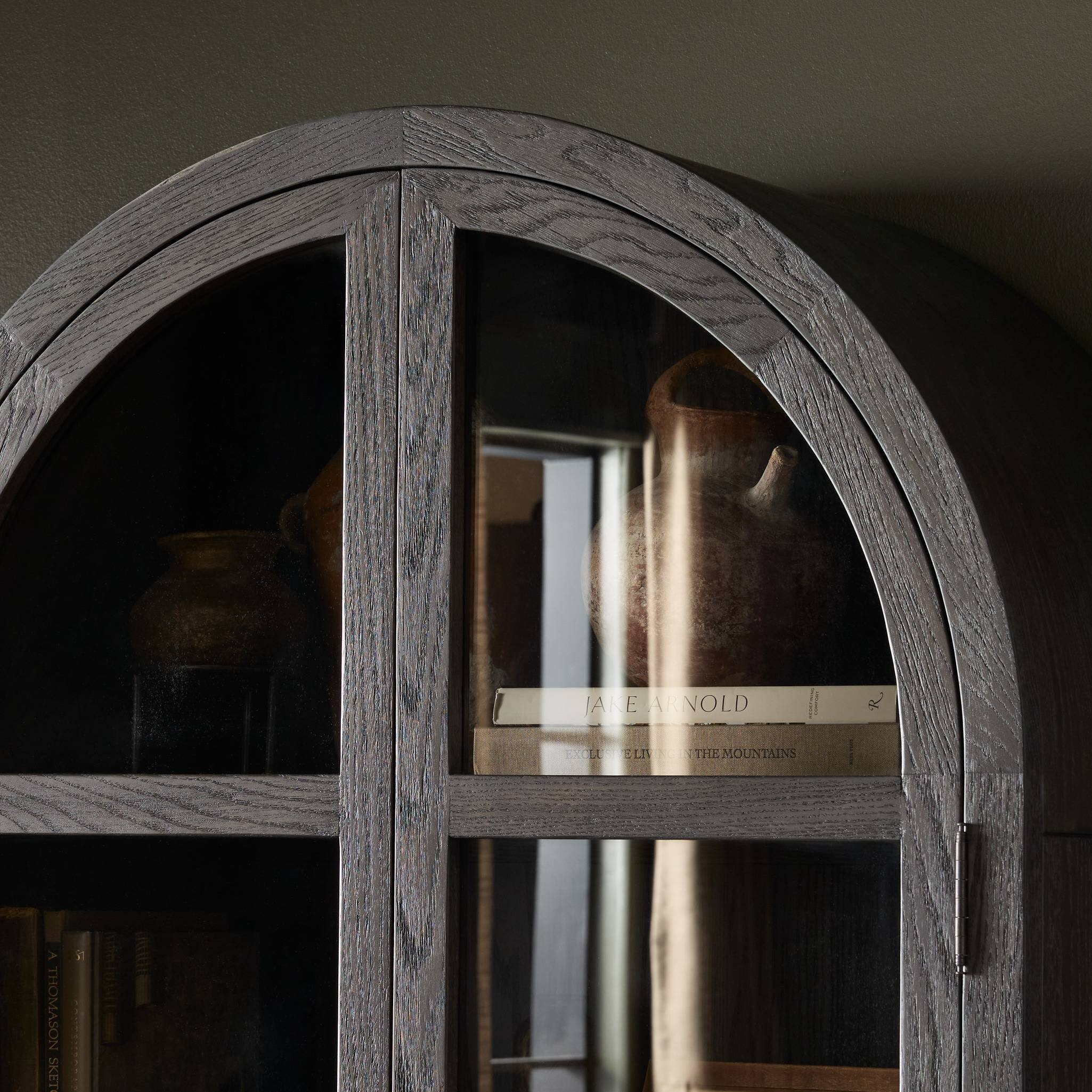 Hepburn Cabinet - Dark Anthracite Oak Veneer - Image 15