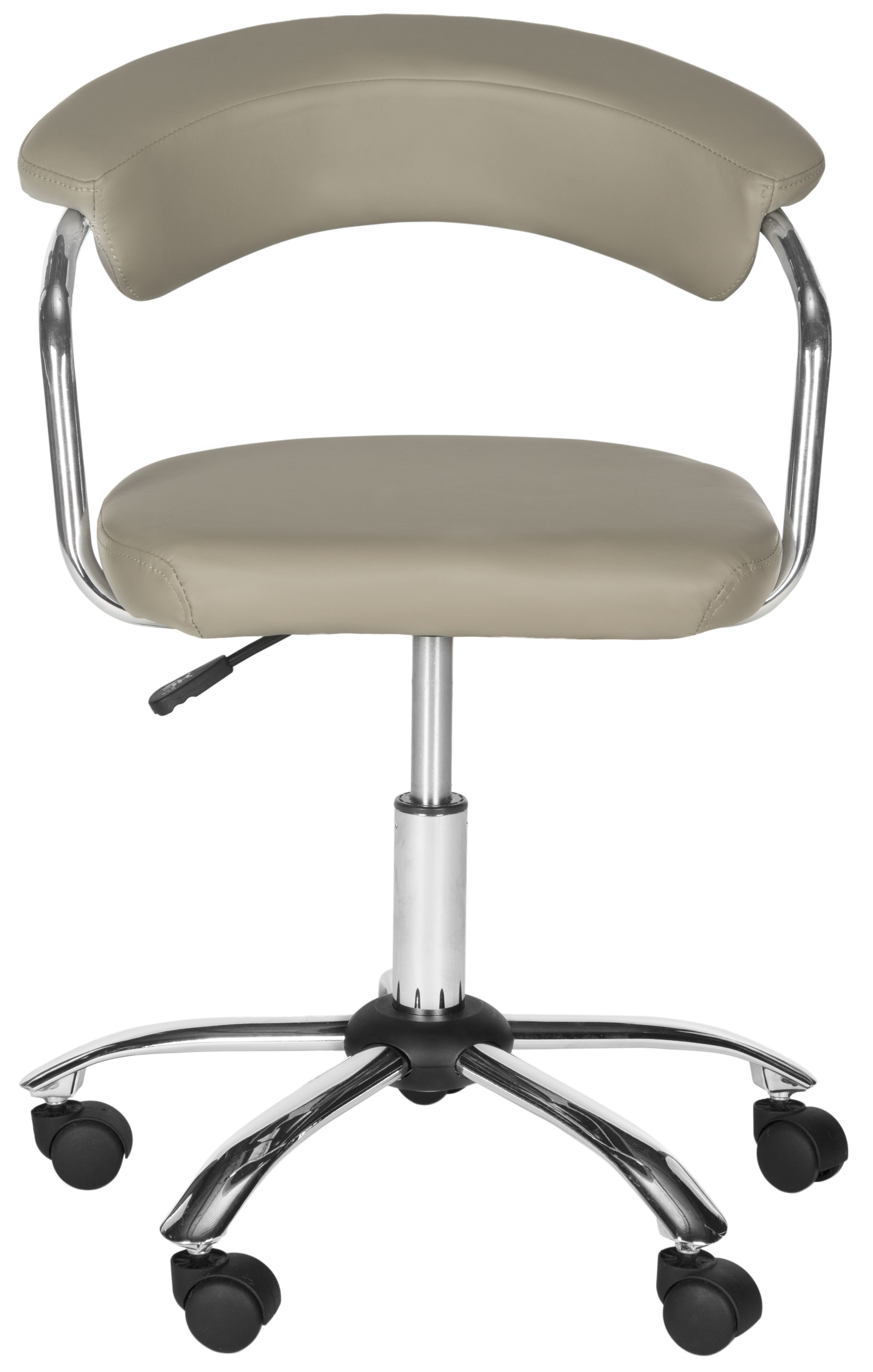 Pier Desk Chair - Grey/Silver - Safavieh - Image 0