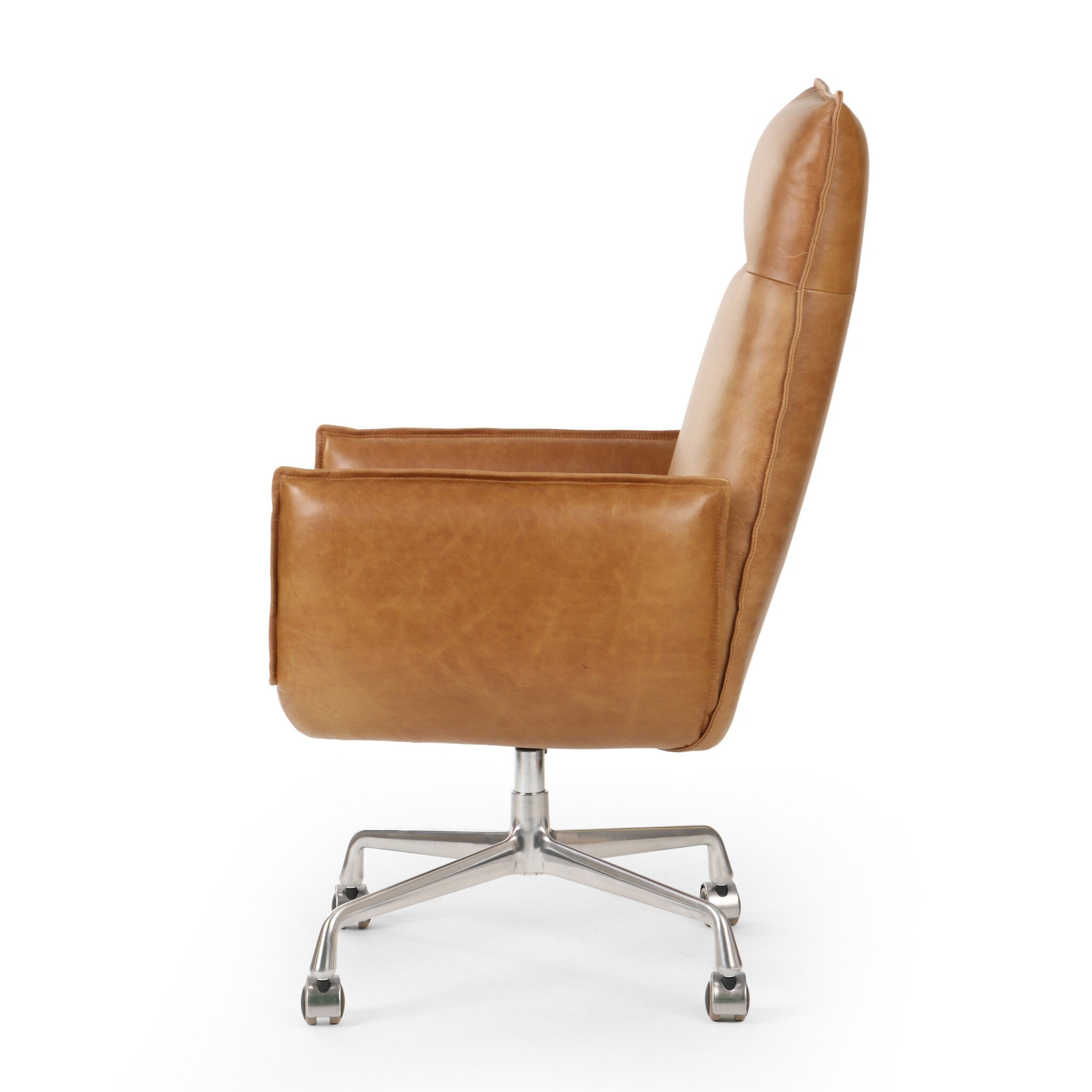 Lionel Desk Chair - Chaps Saddle - Image 2