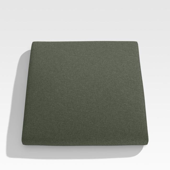 Batten Cast Sage Green Sunbrella ® Outdoor Side Chair Cushion - Image 0