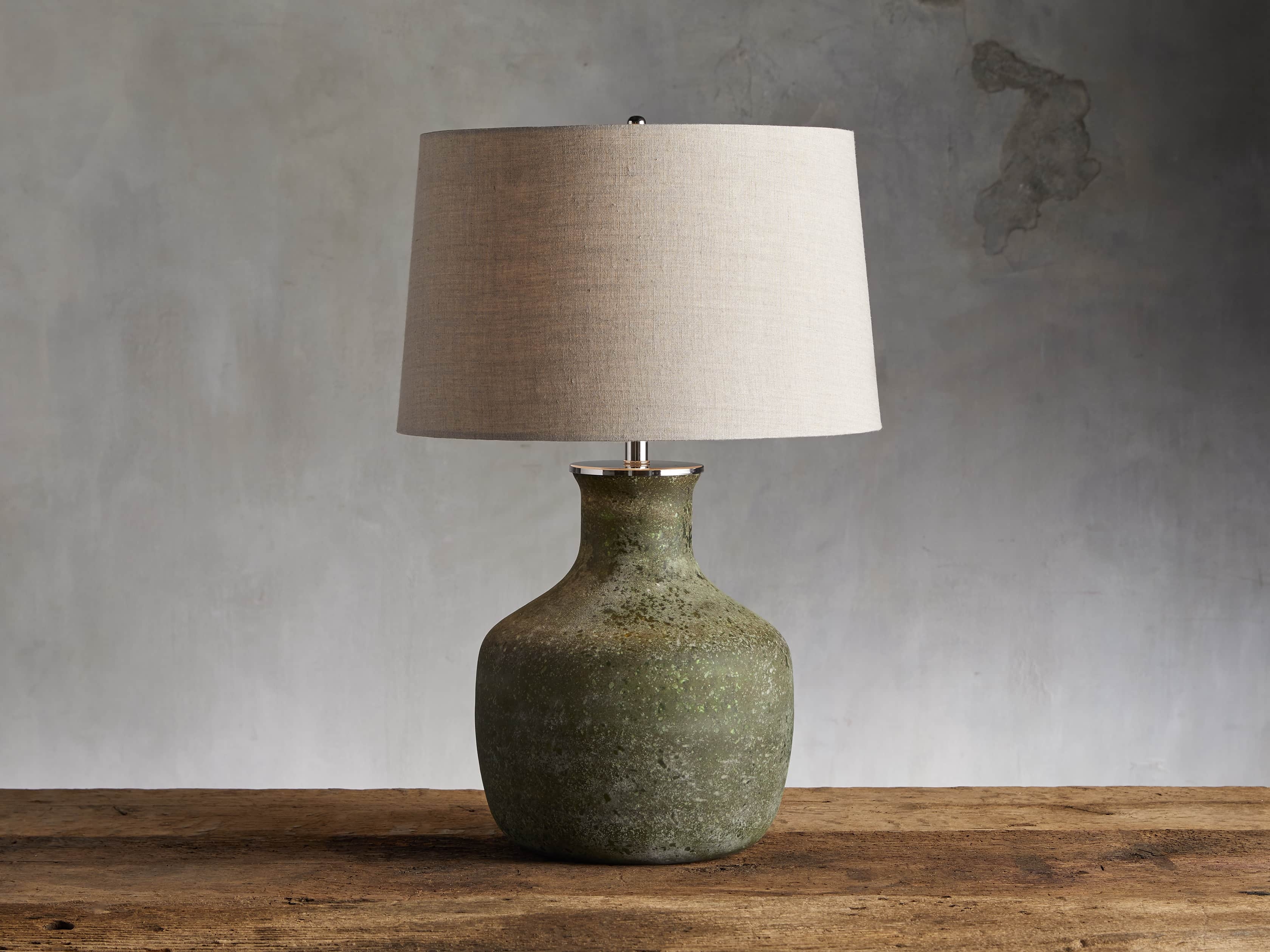 Galena Table Lamp in Stone Green - Image 0