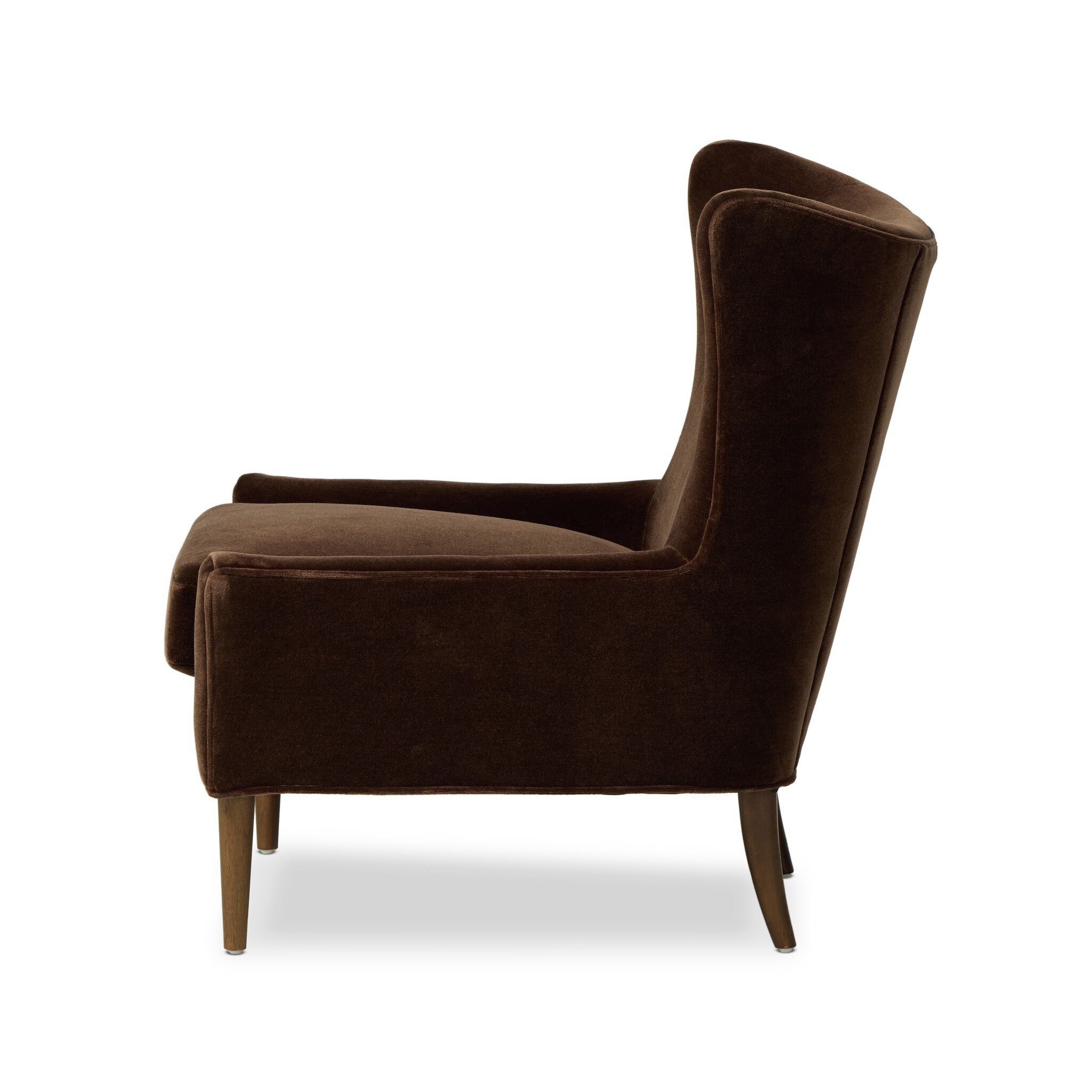Marlow Wing Chair - Monte Chocolate - Image 2
