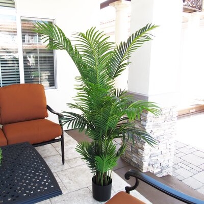 59'' Artificial Palm Tree in Pot - Image 0