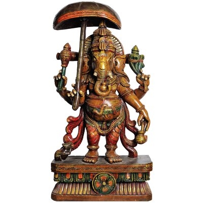 Ganesha With Parasol - Image 0
