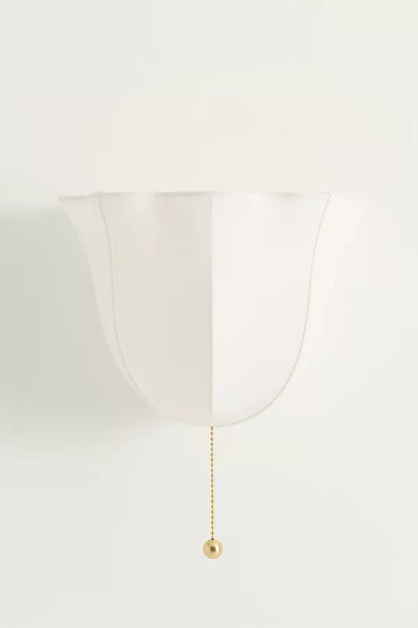 Dolce Fabric Sconce Wall Light - Image 0