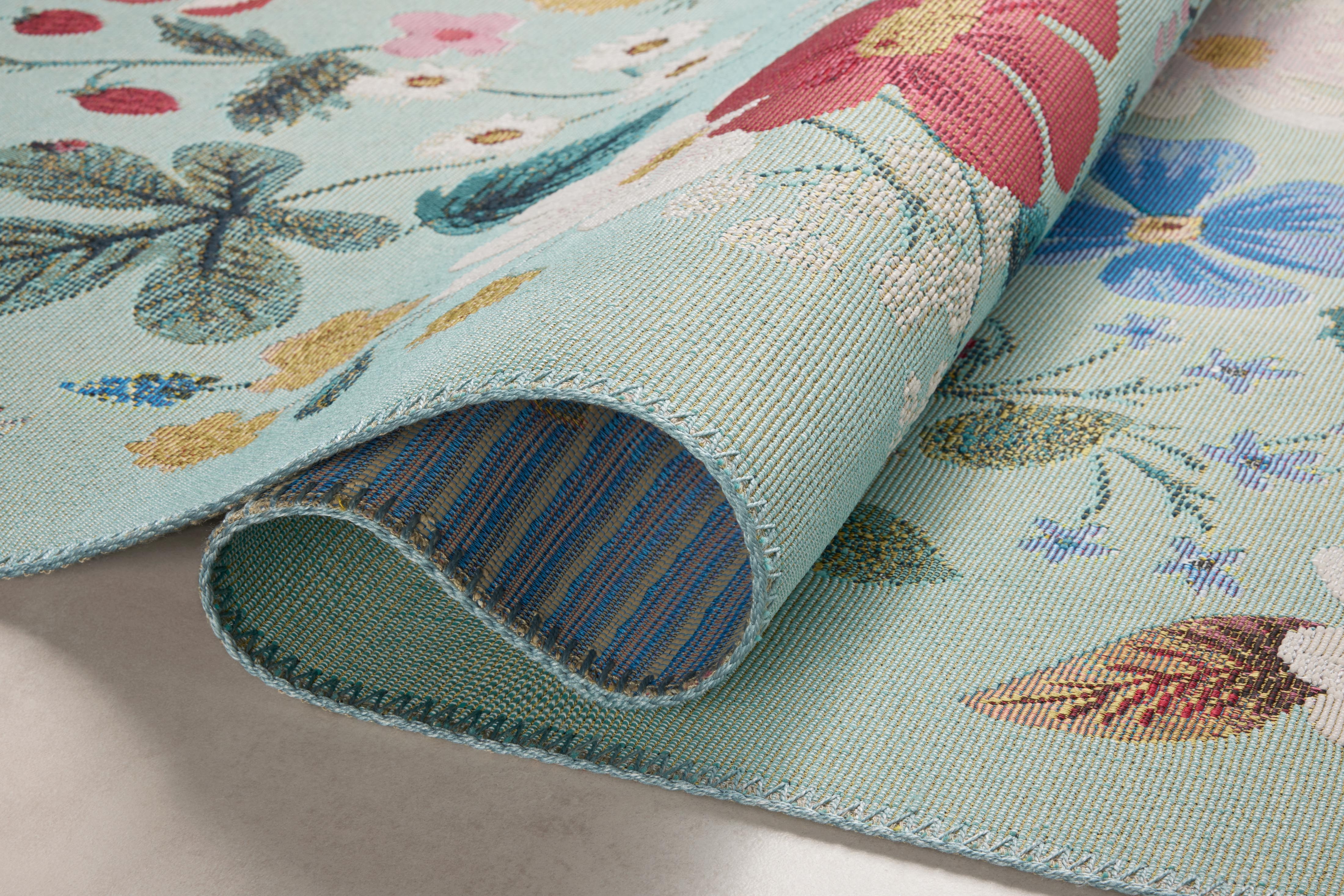 Rifle Paper Co. x Loloi Perennial Mint 7'-10" x 11'-2" - Image 3