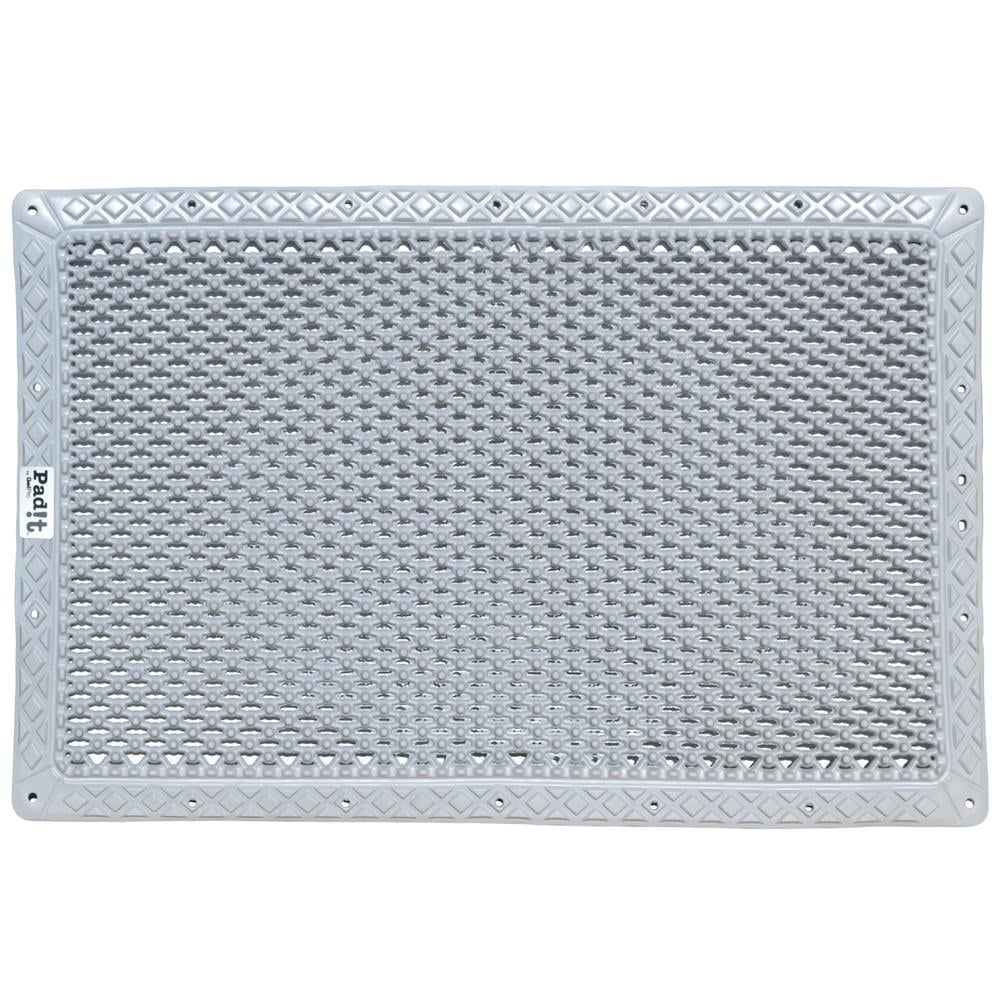 GelPro Pad-It Grey 18 in. x 27.5 in. Eva Foam Indoor/Outdoor Multipurpose Anti-Fatigue Floor Mat - Image 0