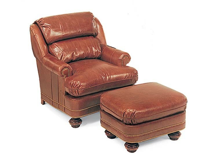 Leathercraft Blayne 35"" Wide Full Grain Leather Armchair - Image 0