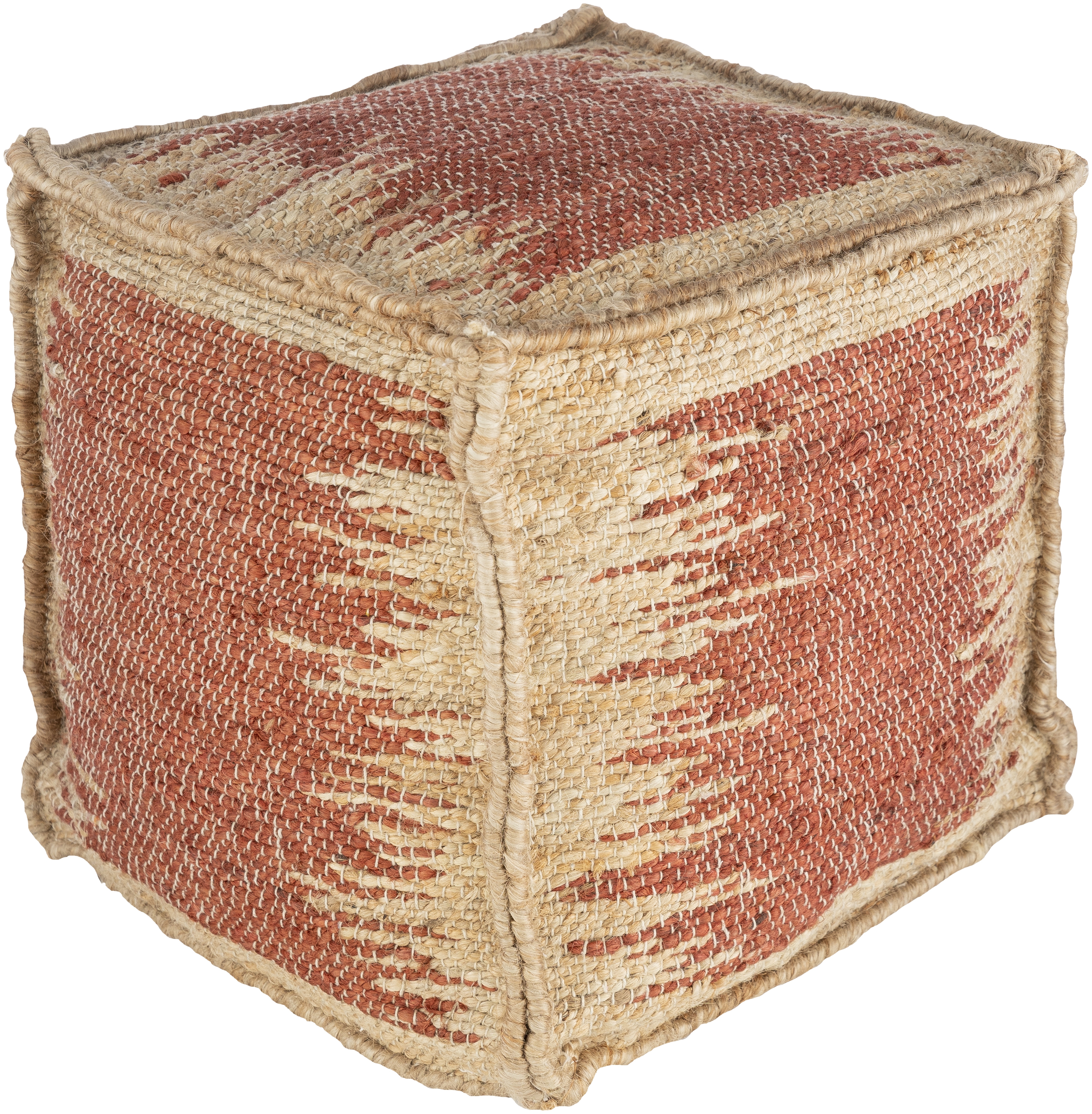Livabliss Sonali Woven Pouf - Image 0