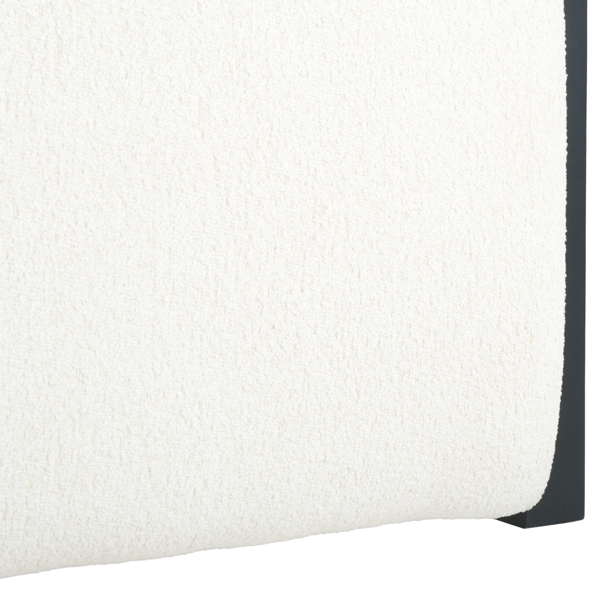 Karolina Boucle Bed - Ivory/Black - Image 4