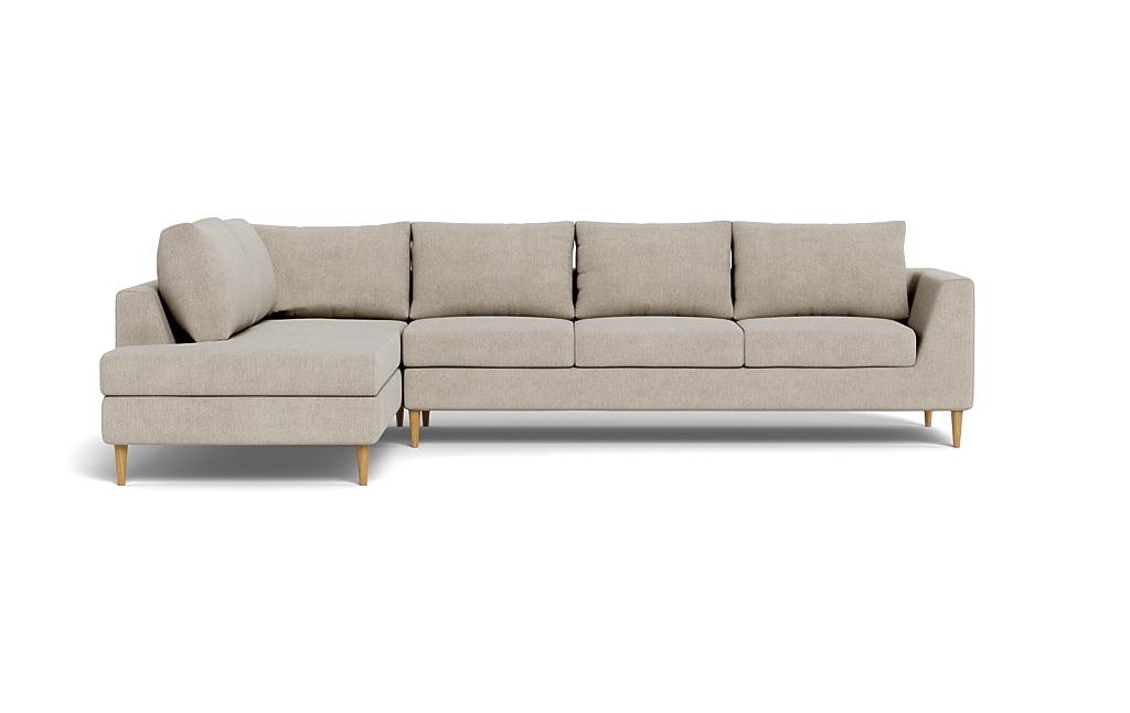 Asher 4-Seat Sectional with Left Bumper - Image 0