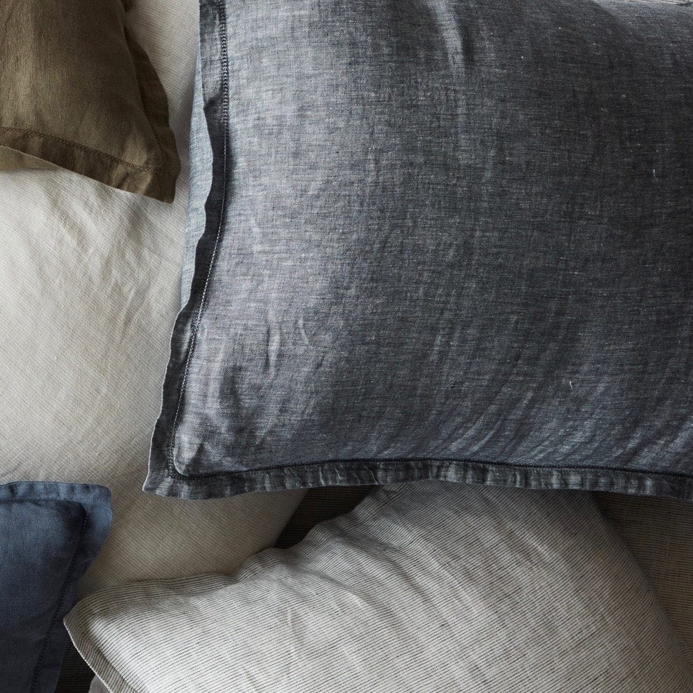 The Citizenry Stonewashed Linen Shams | Standard - Image 7