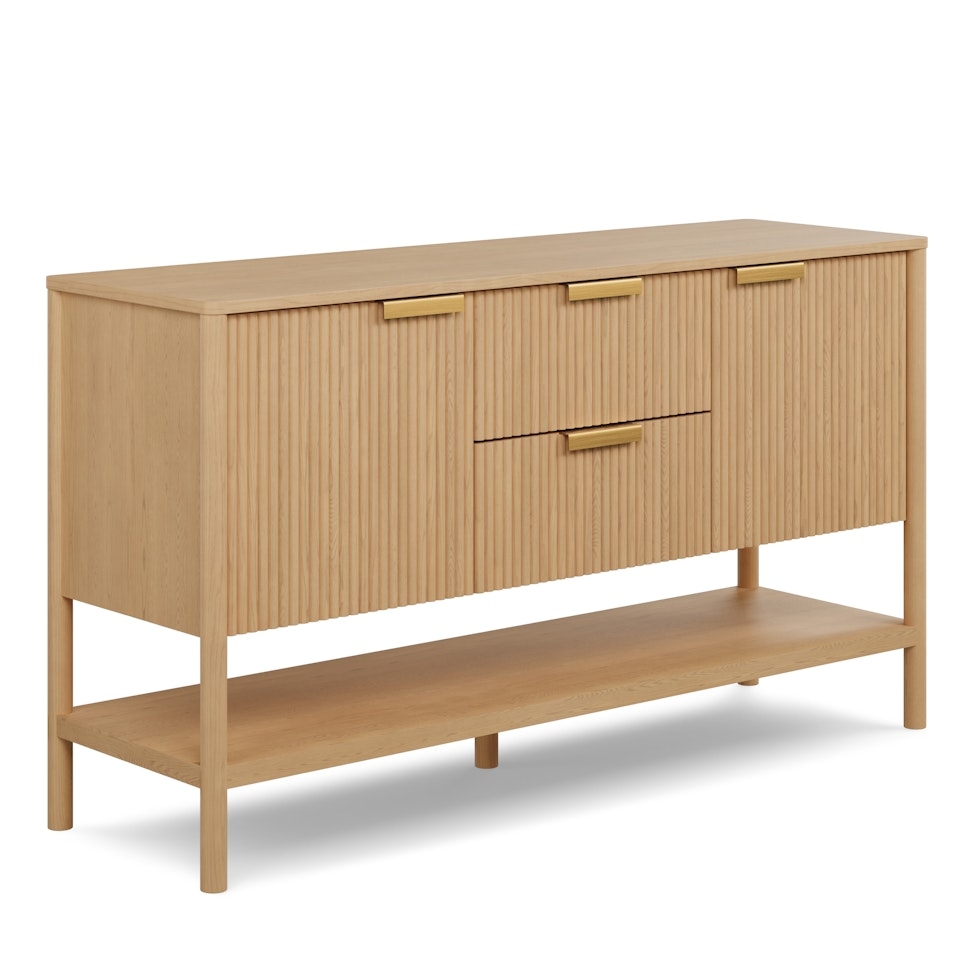 Liv 58" Sideboard - White Oak - Image 1