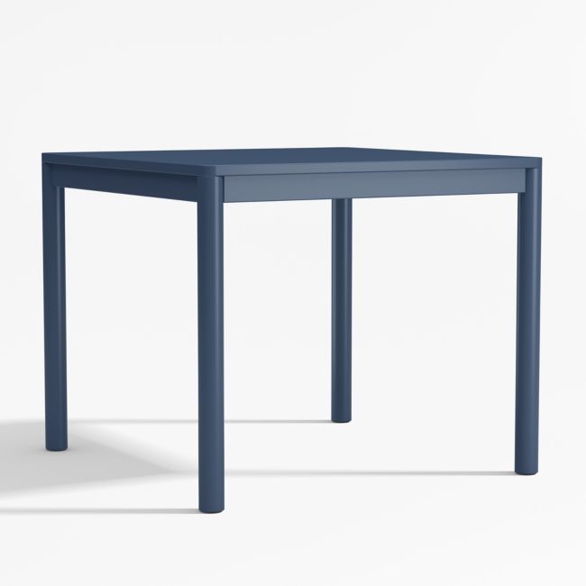 Classic Navy Blue Wood Kids Play Table - Image 0