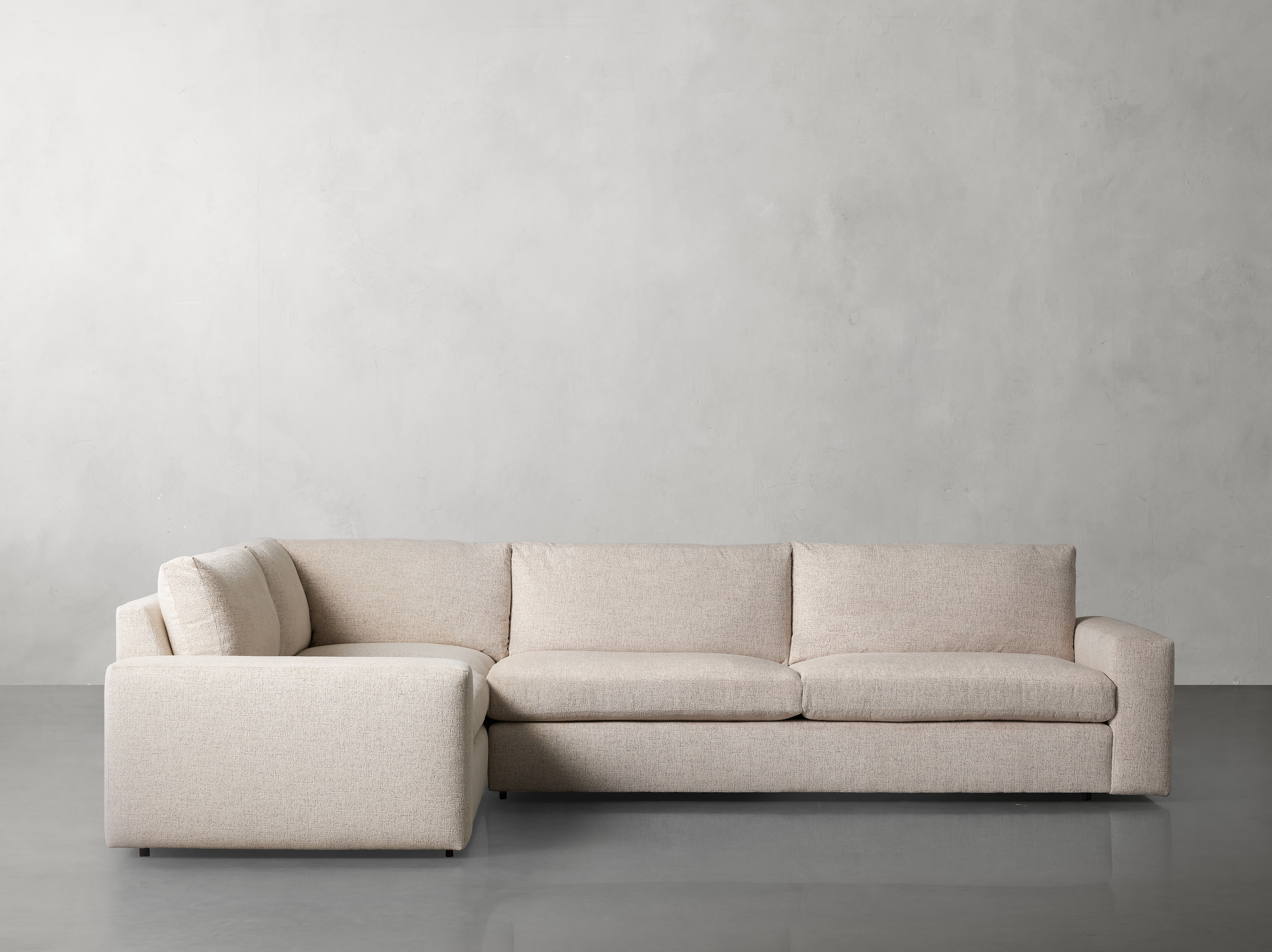 Kipton Wide Arm Two-Piece Sectional in Upholstered None - Image 0