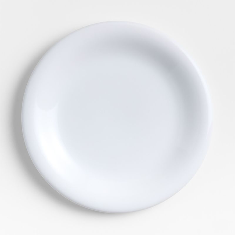Caesna White Stoneware Dinner Plates, Set of 8 - Image 3