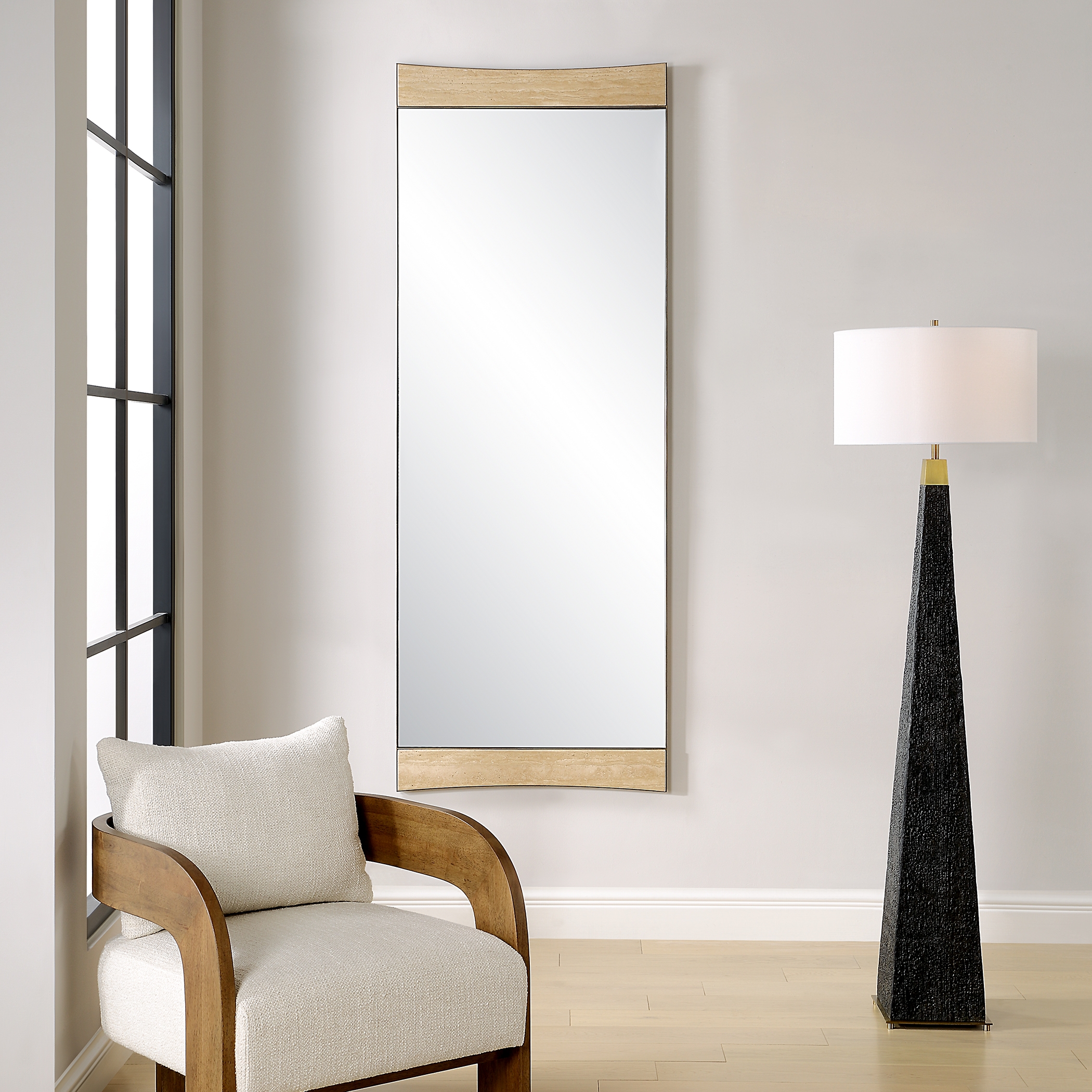 Russo Oversized Modern Mirror - Image 1