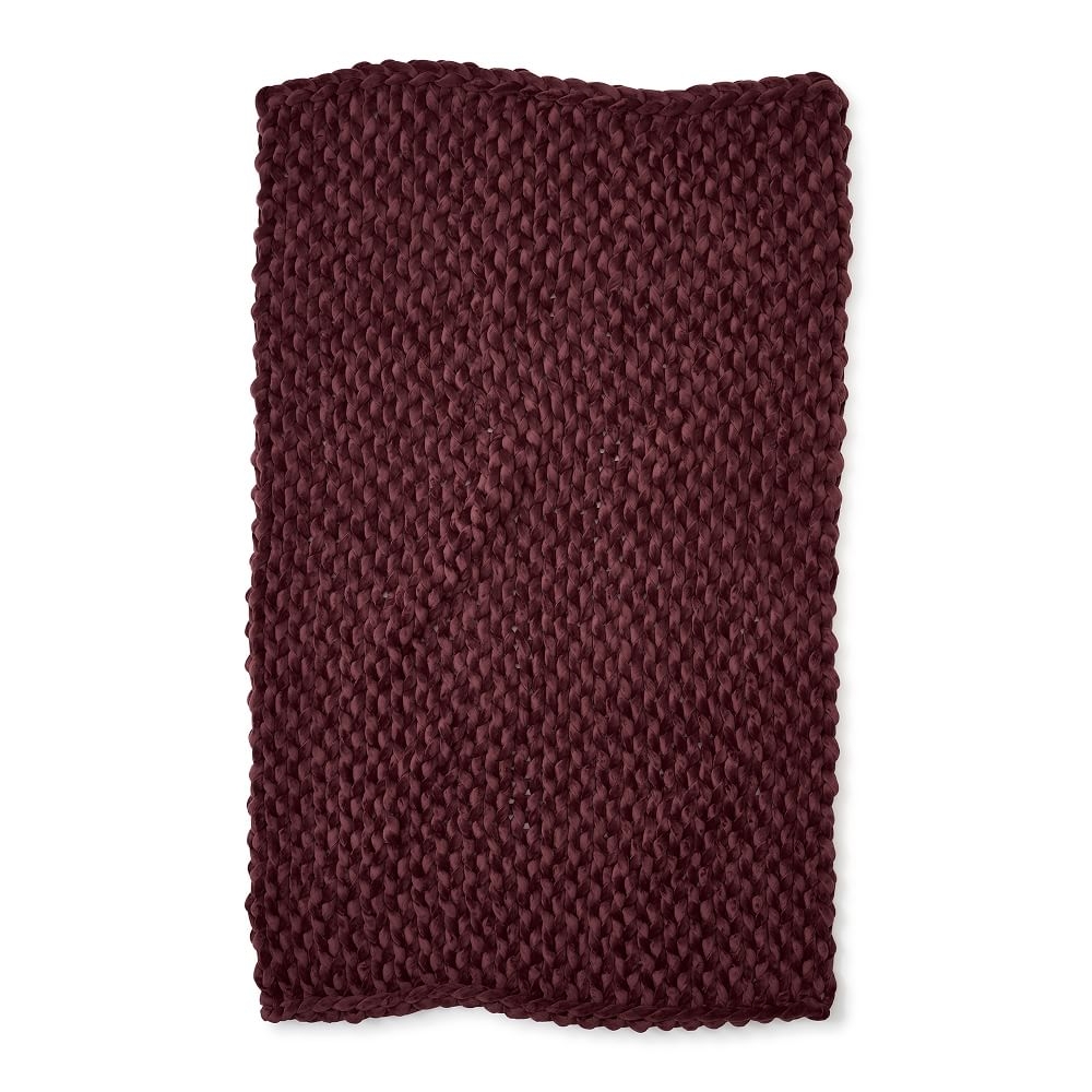 Bearaby Velvet Napper Weighted Blanket, 15 lbs, Tourmaline - Image 0
