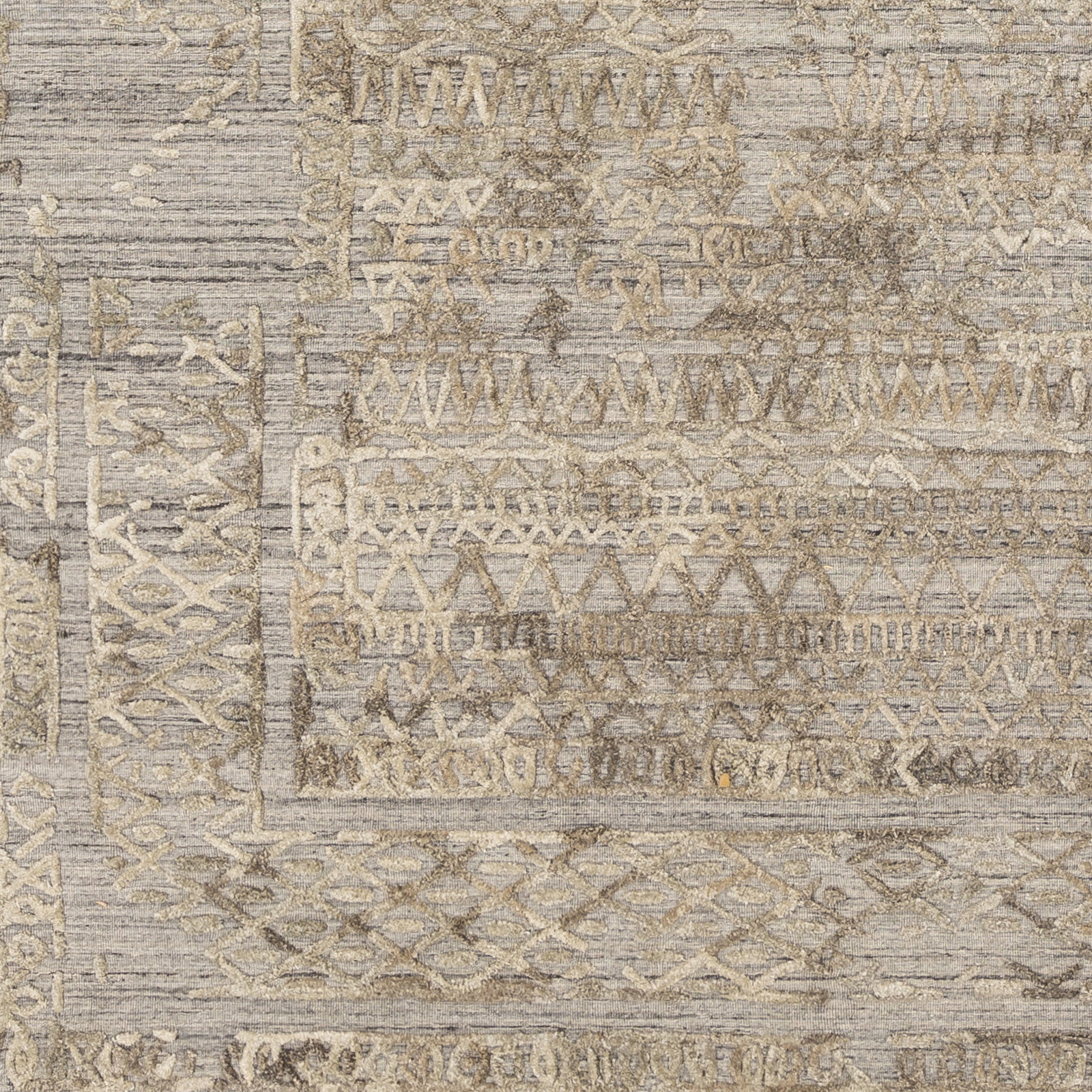 Makalu Beige Indoor 6' x 9' Handmade Rug - Image 3