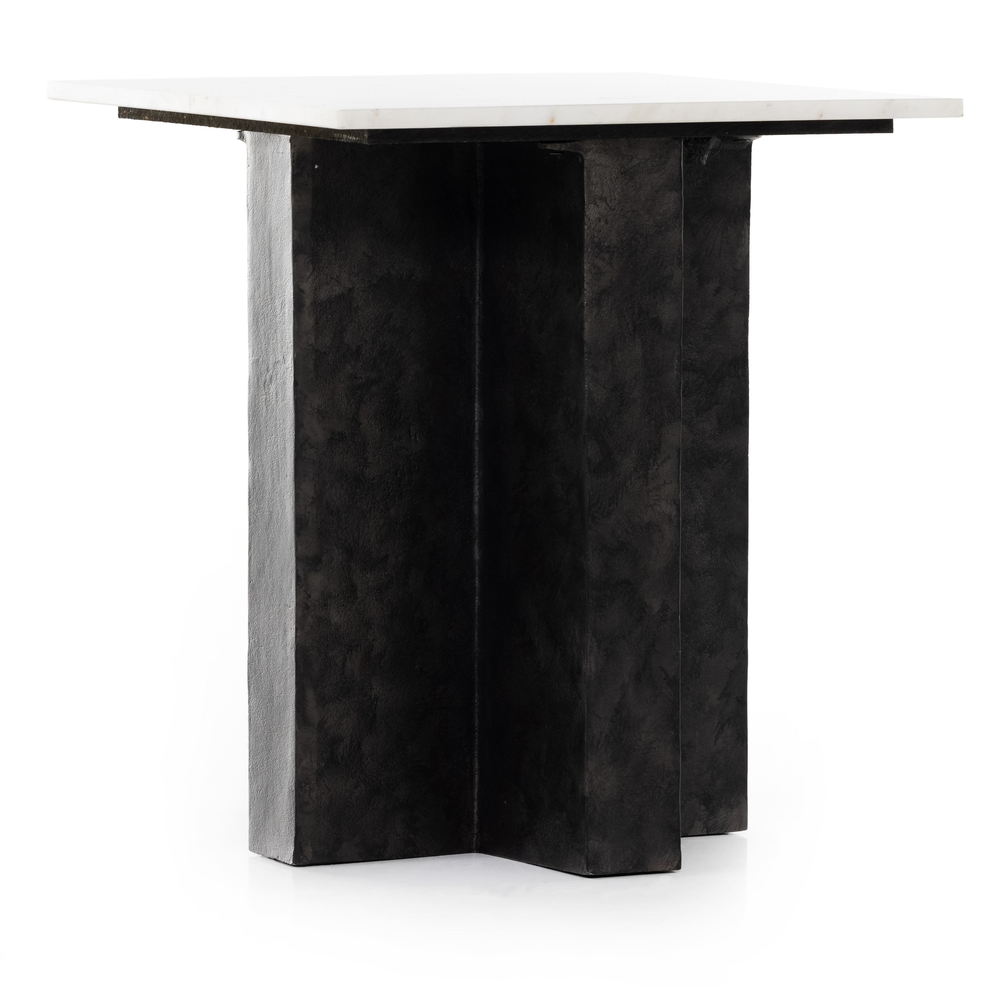 Terrell End Table-Raw Black - Image 2