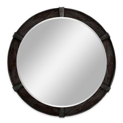 Round Contemporary Accent Mirror - Image 0