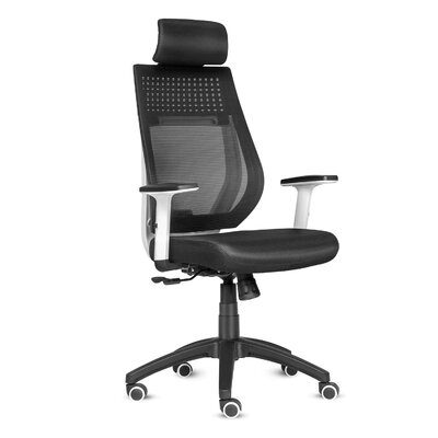 Ergonomic Mesh Office Chair In Gray - Image 0
