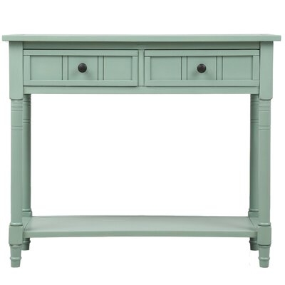 Console Table With Two Drawers - Image 0