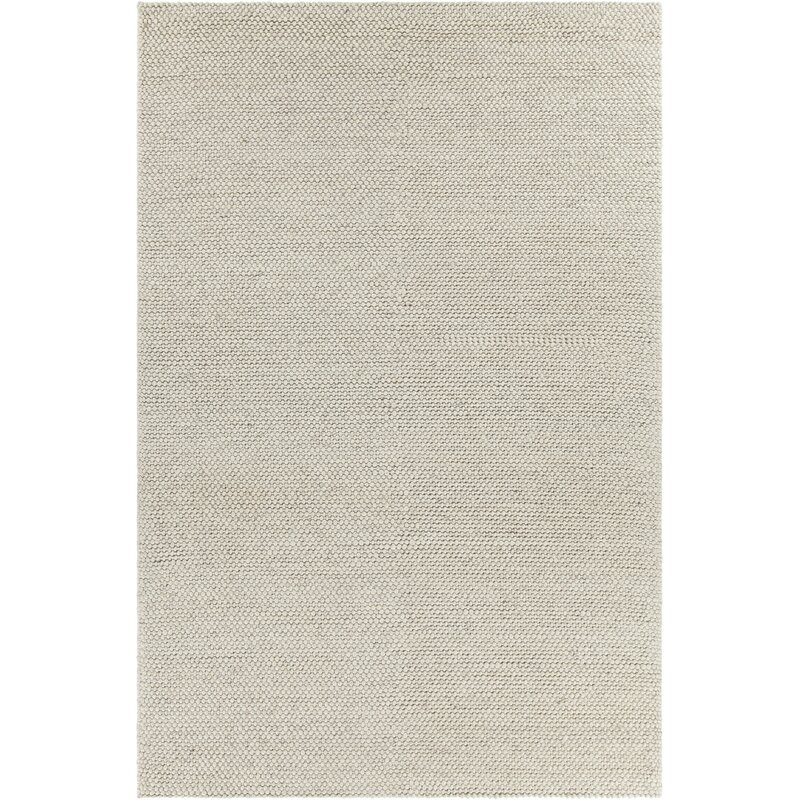 Chandra Rugs Kurten Contemporary Wool Cream Area Rug Rug Size: Rectangle 5' x 7'6" - Image 0