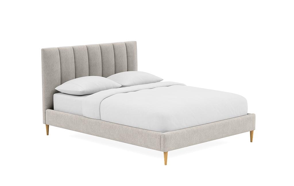 Lowen Upholstered Bed with Tufting Option - Image 1