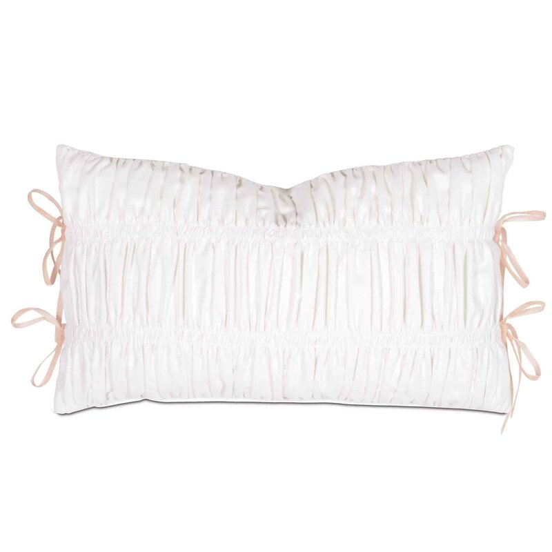 Eastern Accents Emmy Ruched Lumbar Pillow Cover & Insert - Image 0