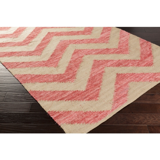 Denim Pink Indoor 8' x 11' Handmade Rug - Image 2
