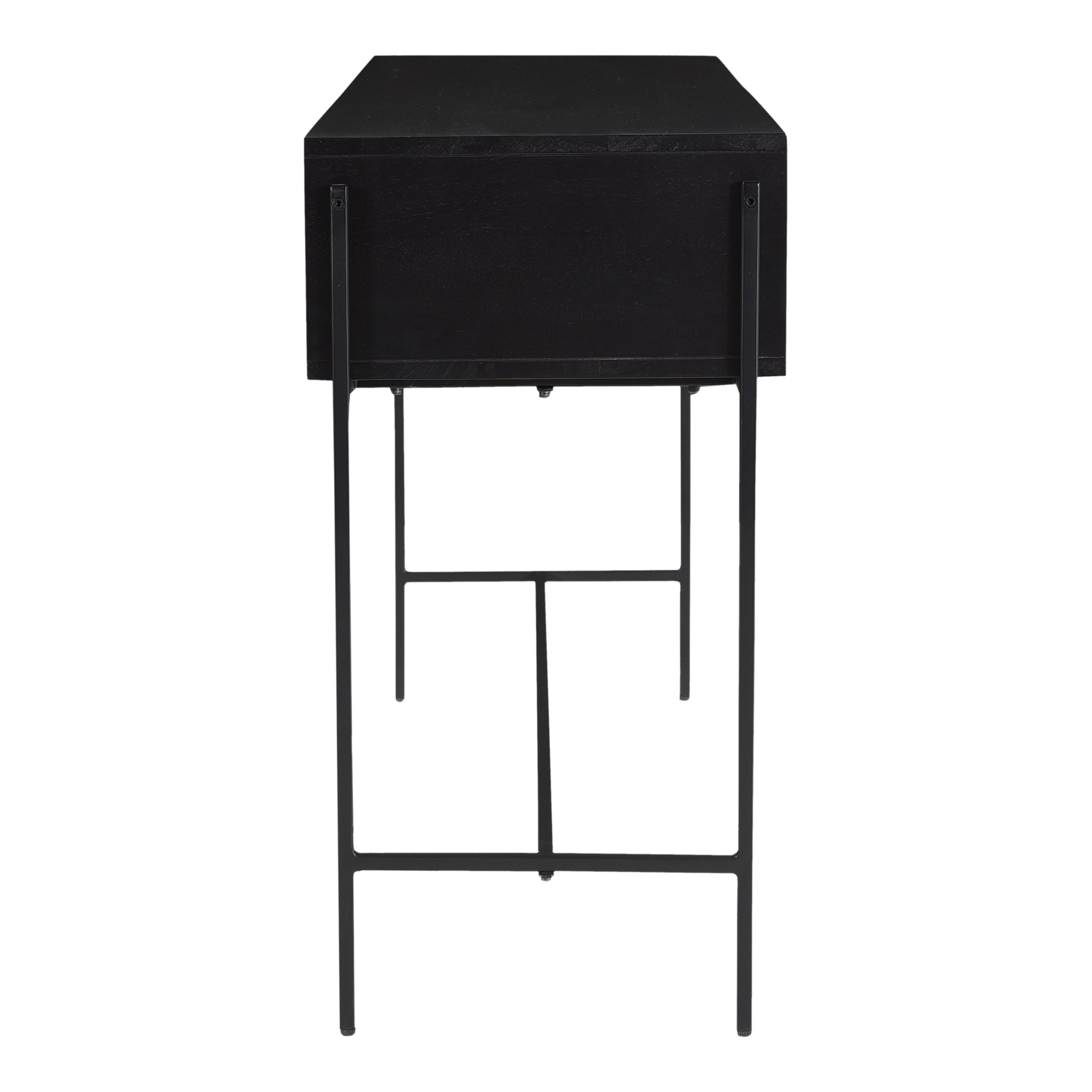 Tobin Console Table Charcoal Grey - Image 4