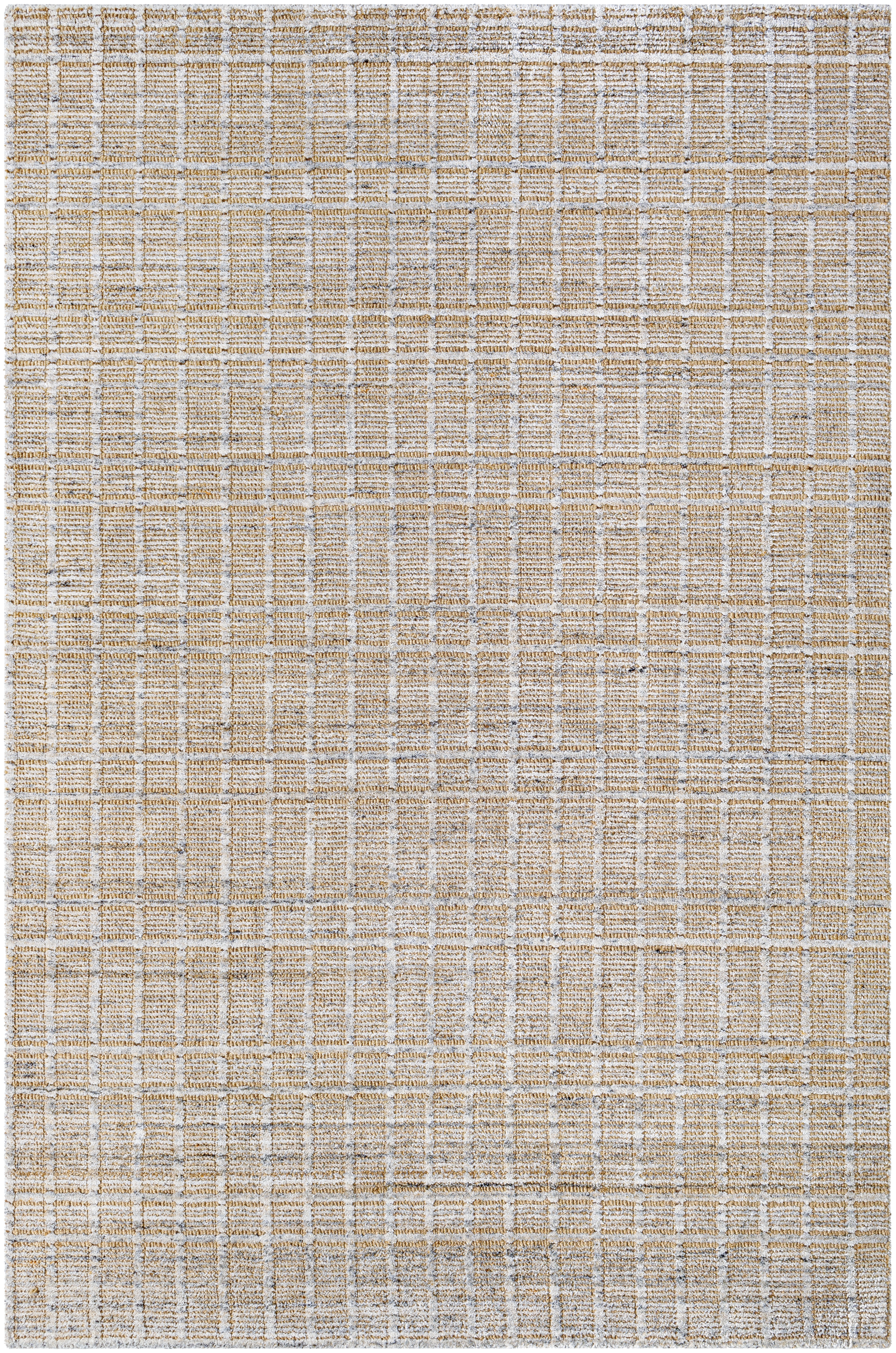 Shivan Beige Indoor 8' x 10' Handmade Rug - Image 0