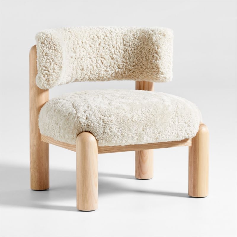 Harper Shearling Accent Chair - Image 2