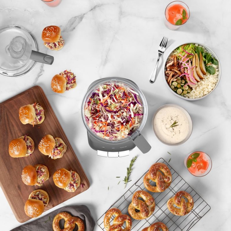 Cuisinart ® Core Custom ™ Anchor Grey 10-Cup Food Processor - Image 1