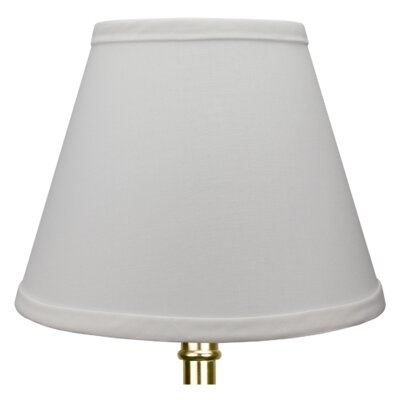 6.75" H x 9" W Empire Lamp Shade -  (Bulb Clip Attachment) - Image 0