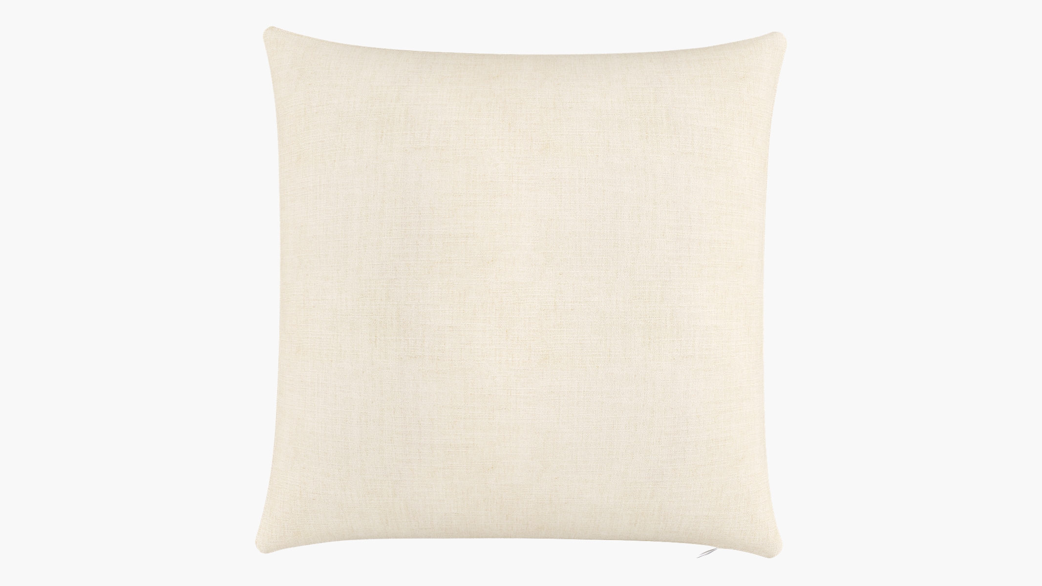 Throw Pillow 22", Talc Everyday Linen, 22" x 22" - Image 0