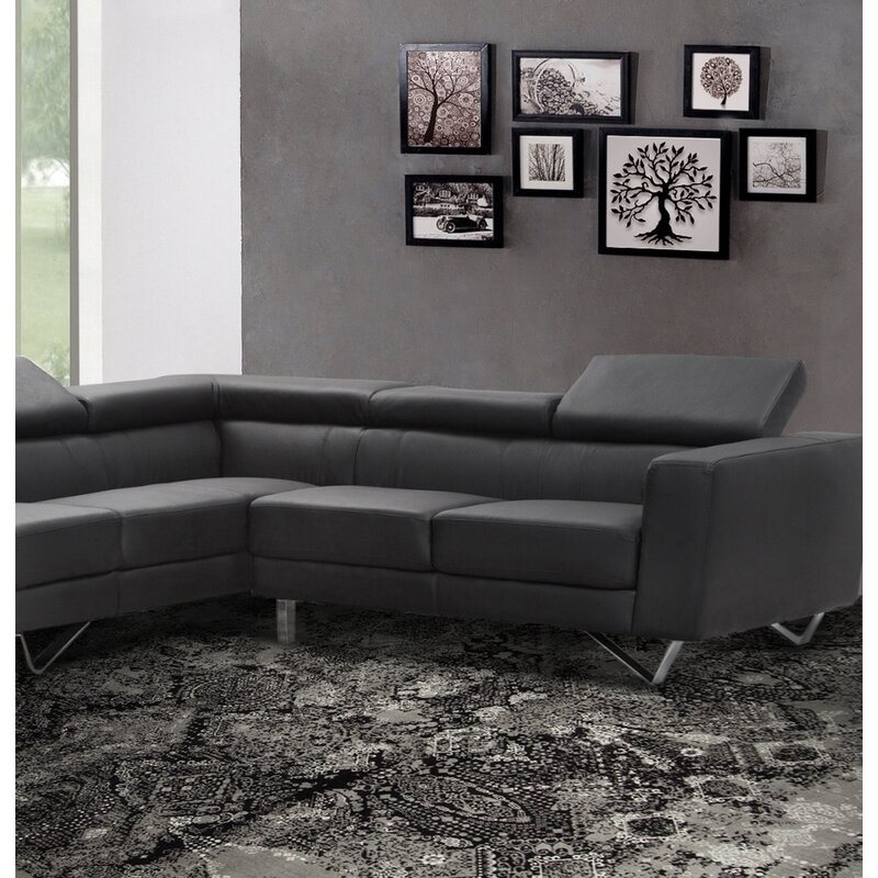 Samad Rugs Nirvana Graphite Area Rug - Image 0