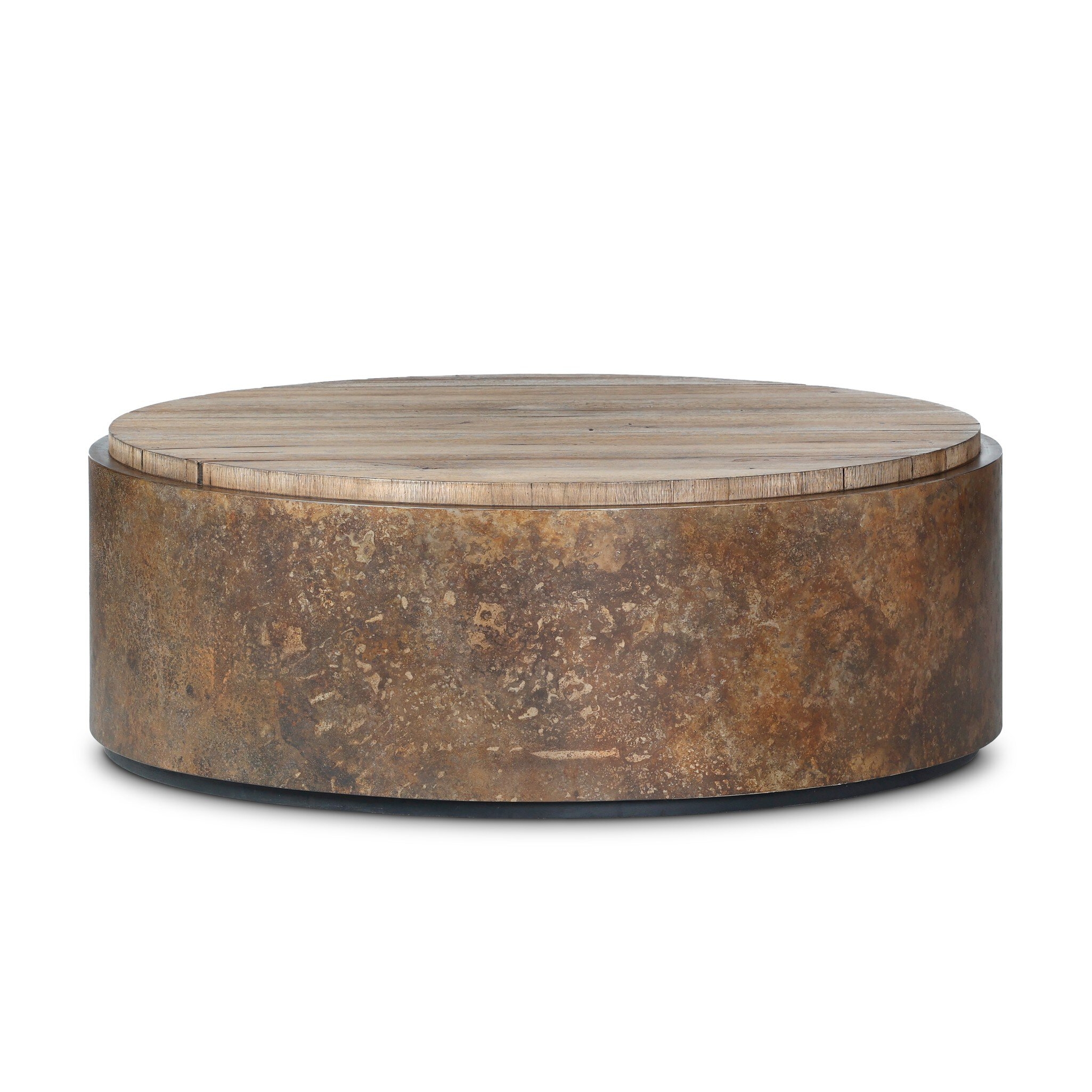 Kipp Coffee Table - Burnt Bleached Oak Resawn - Image 1