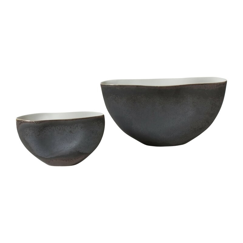 Studio A Home Oxus Pinched Bowl - Image 0