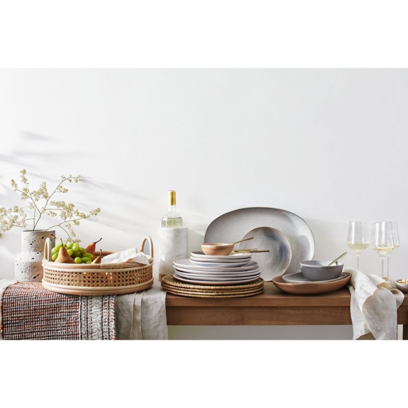 Ora Stoneware Dinner Plates, Set of 8 - Image 3