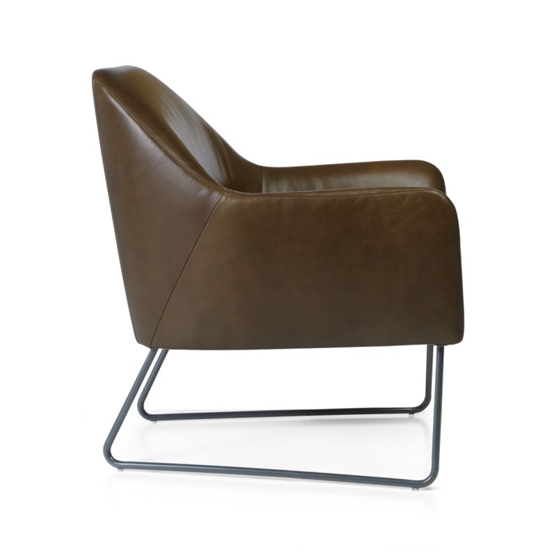 Clancy Leather Accent Chair - Image 3