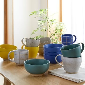 Formosa Cereal Bowl Stoneware Set Of 4 Cobalt Blue - Image 1