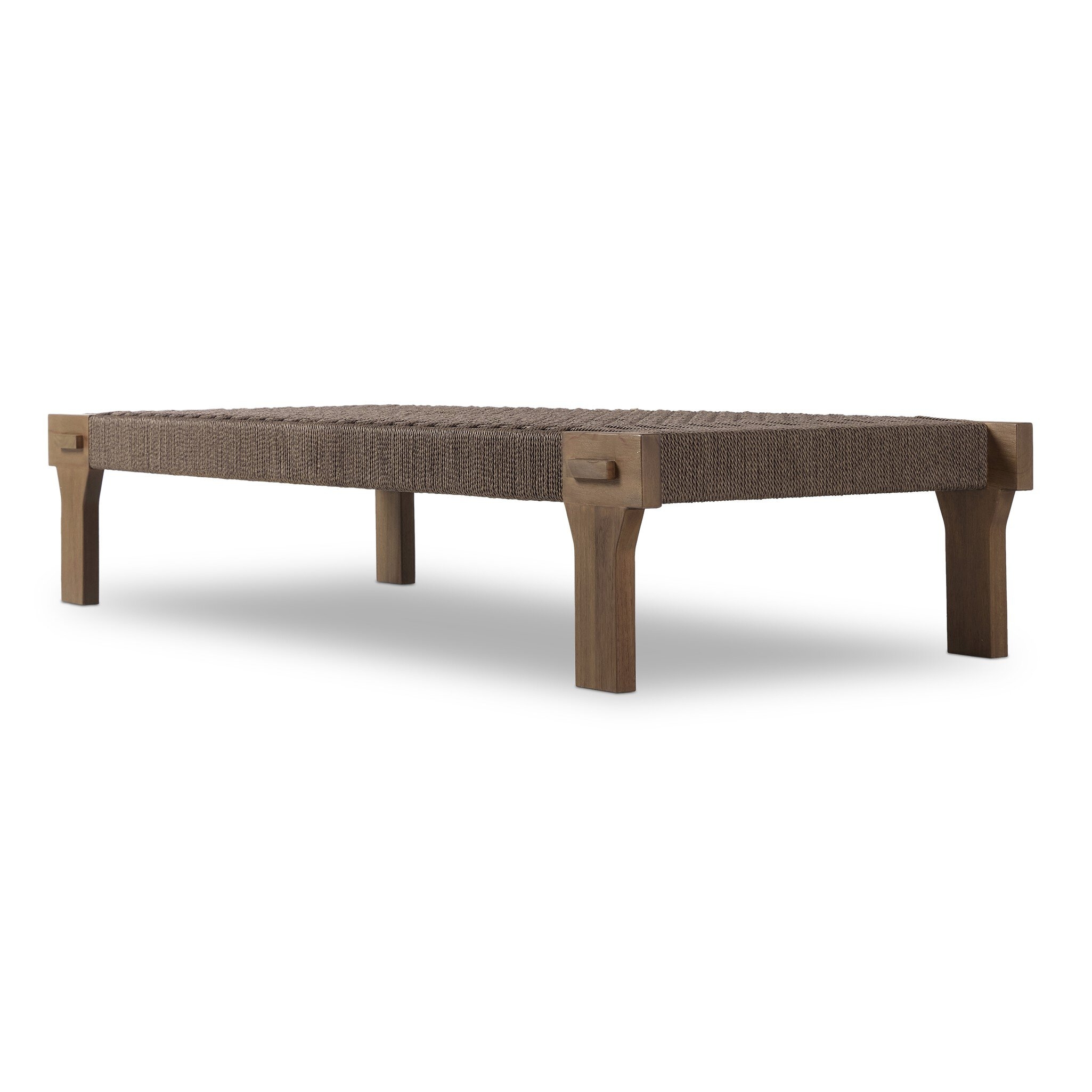 Moxie Outdoor Coffee Table - Stained Toasted Brown-FSC - Image 7